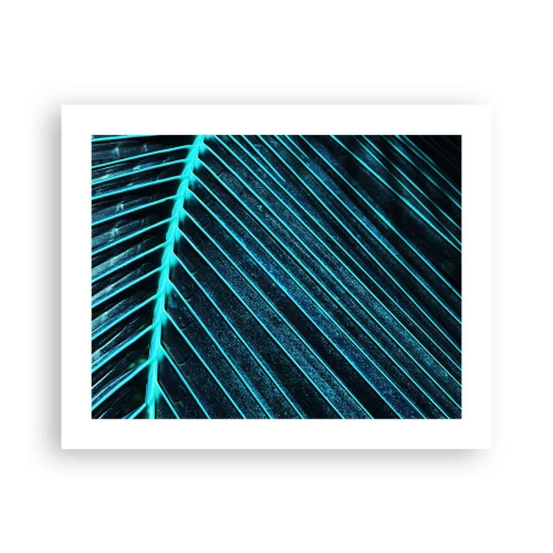 Affiche - Poster - Texture verte - 50x40 cm