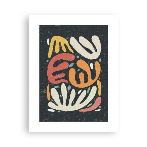 Affiche - Poster - Composition – Je suis sur le point de t'attraper - 30x40 cm