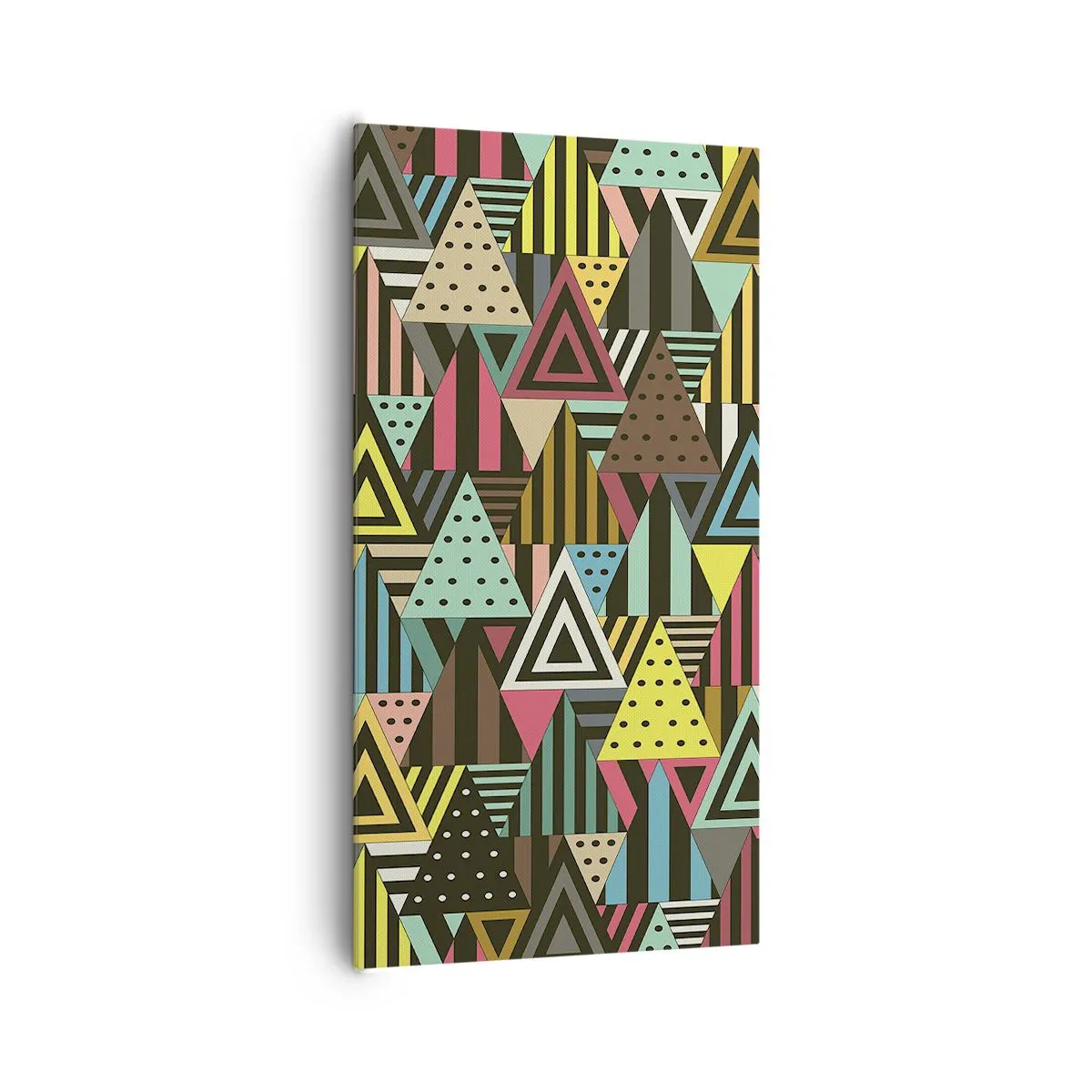 Impression sur toile - Image sur toile - En rythme de trois - 65x120 cm