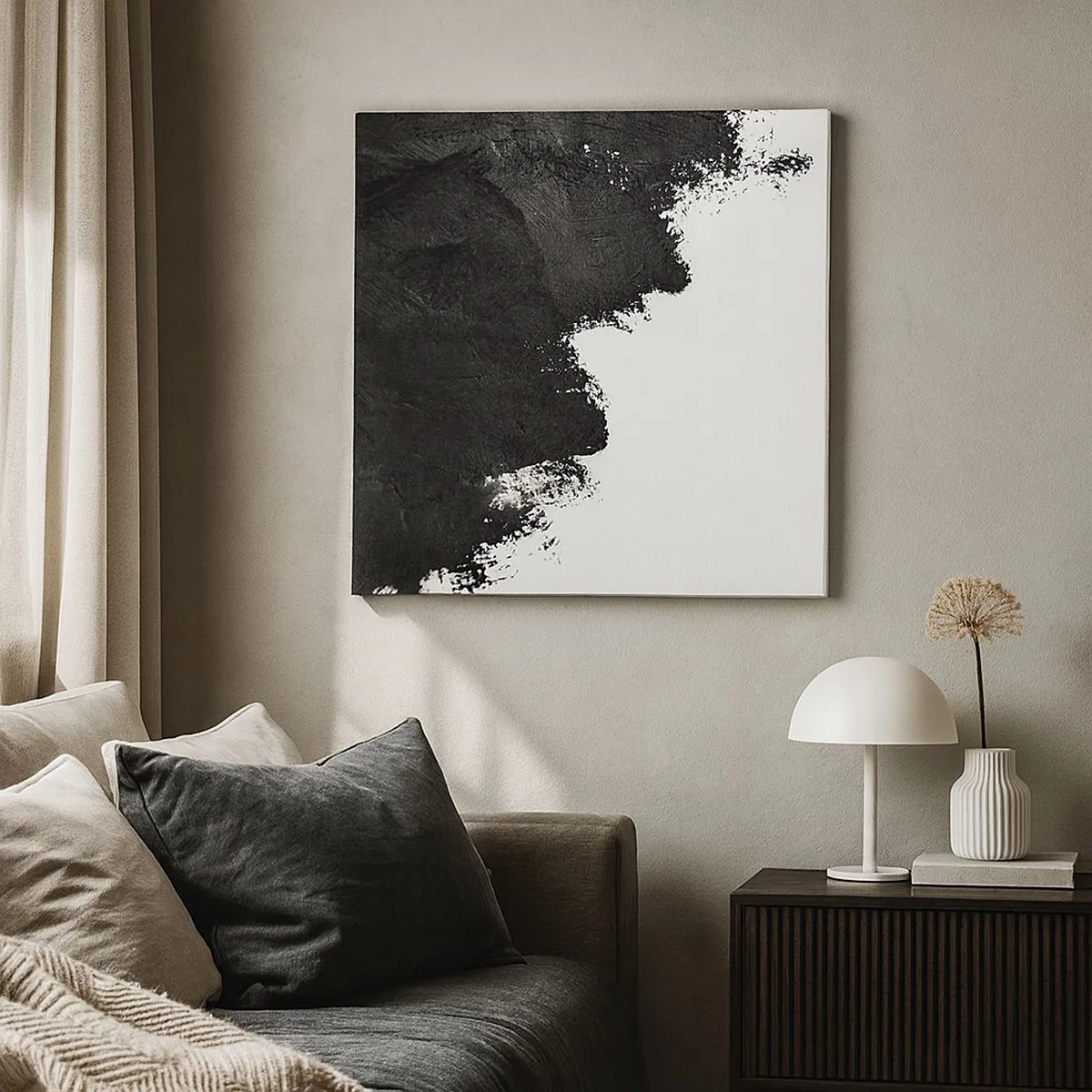 Impression sur toile - Image sur toile - Éléments : terre - 30x30 cm