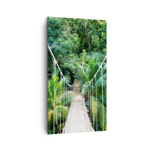 Impression sur toile - Image sur toile - Welcome to the jungle! - 45x80 cm