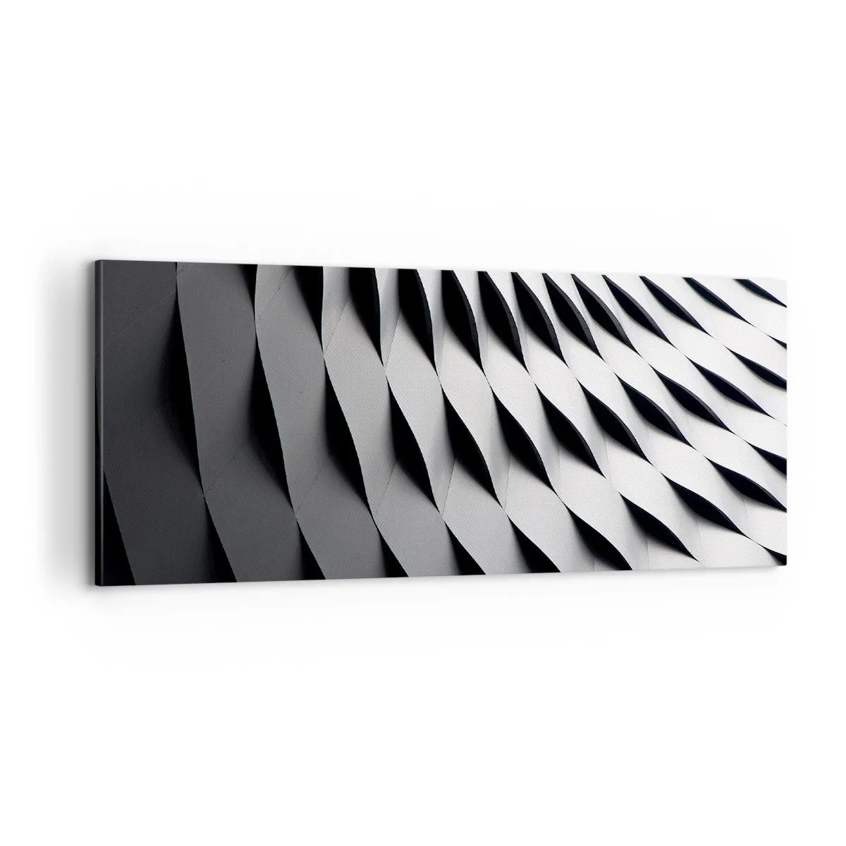 Impression sur toile - Image sur toile - A la surface des vagues - 100x40 cm