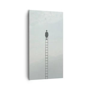 Impression sur toile - Image sur toile - Se soulever au-dessus - 55x100 cm