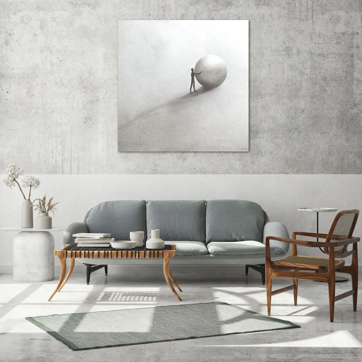 Impression sur verre - Image sur verre - Jeu de la vie - 50x50 cm