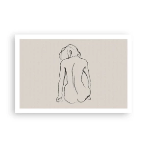 Affiche - Poster - Femme nue - 91x61 cm