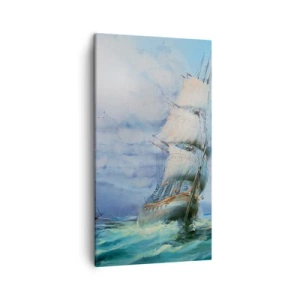 Impression sur toile - Image sur toile - Vents favorables - 45x80 cm