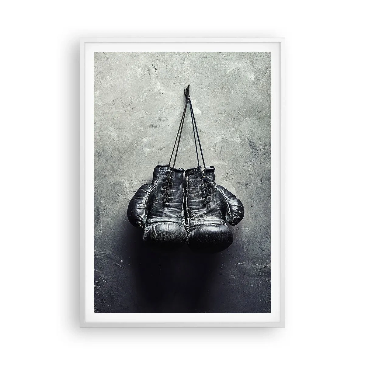 Affiche dans un cadre blanc - Poster - Un temps pour se battre et un temps pour la paix - 70x100 cm