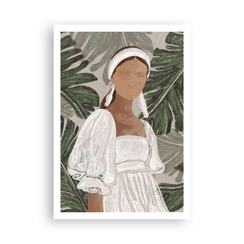 Affiche - Poster - Portrait exotique - 70x100 cm