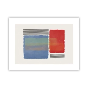 Affiche - Poster - Esprit et lettre de la géométrie - 40x30 cm