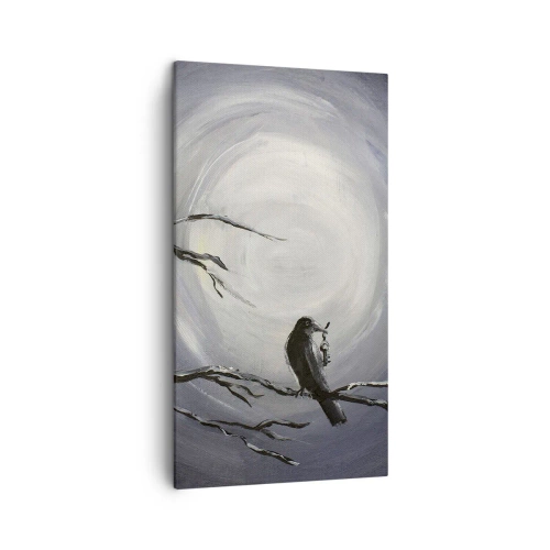 Impression sur toile - Image sur toile - La clé du mystère de la nuit - 45x80 cm