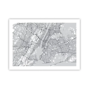 Affiche - Poster - Anatomie de la métropole - 70x50 cm