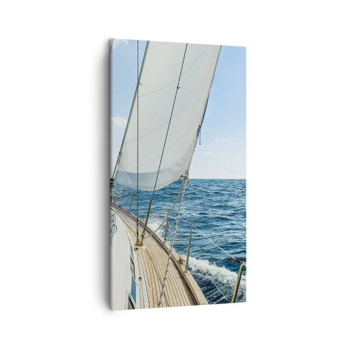 Impression sur toile - Image sur toile - Ohé, l'aventure - 45x80 cm