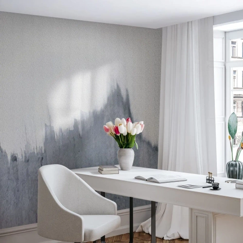 Papier peint sur mesure Standard Eco - Une esquisse mystérieuse - Minimalisme, Morceau, Se brouiller