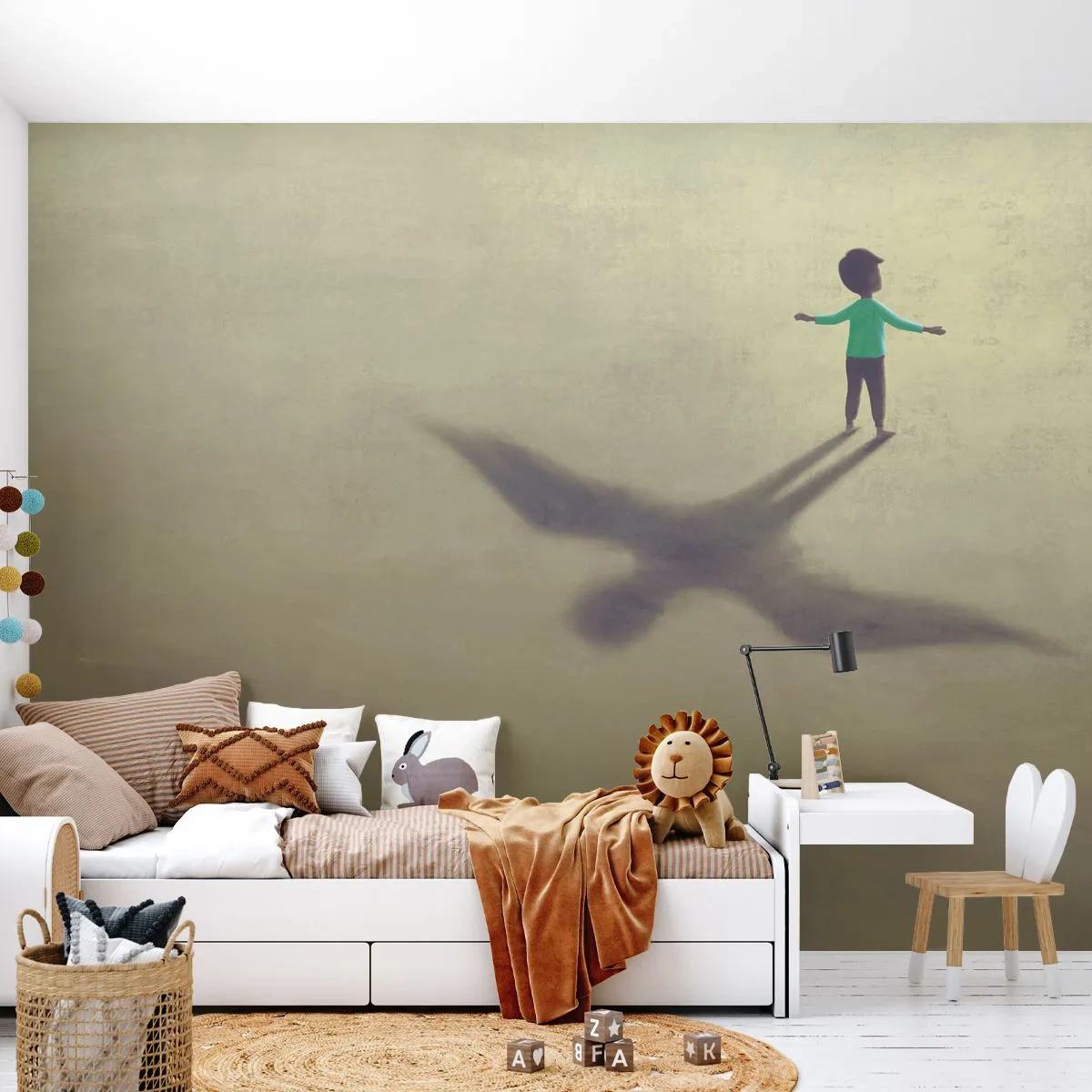 Papier Peint Photo Premium Canvas - Héros du futur - Abstraction, Fantaisie, Morceau - 250x175 cm