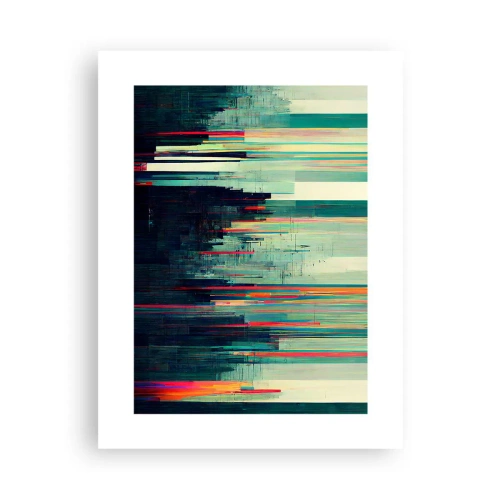 Affiche - Poster - Ville futuriste - 30x40 cm