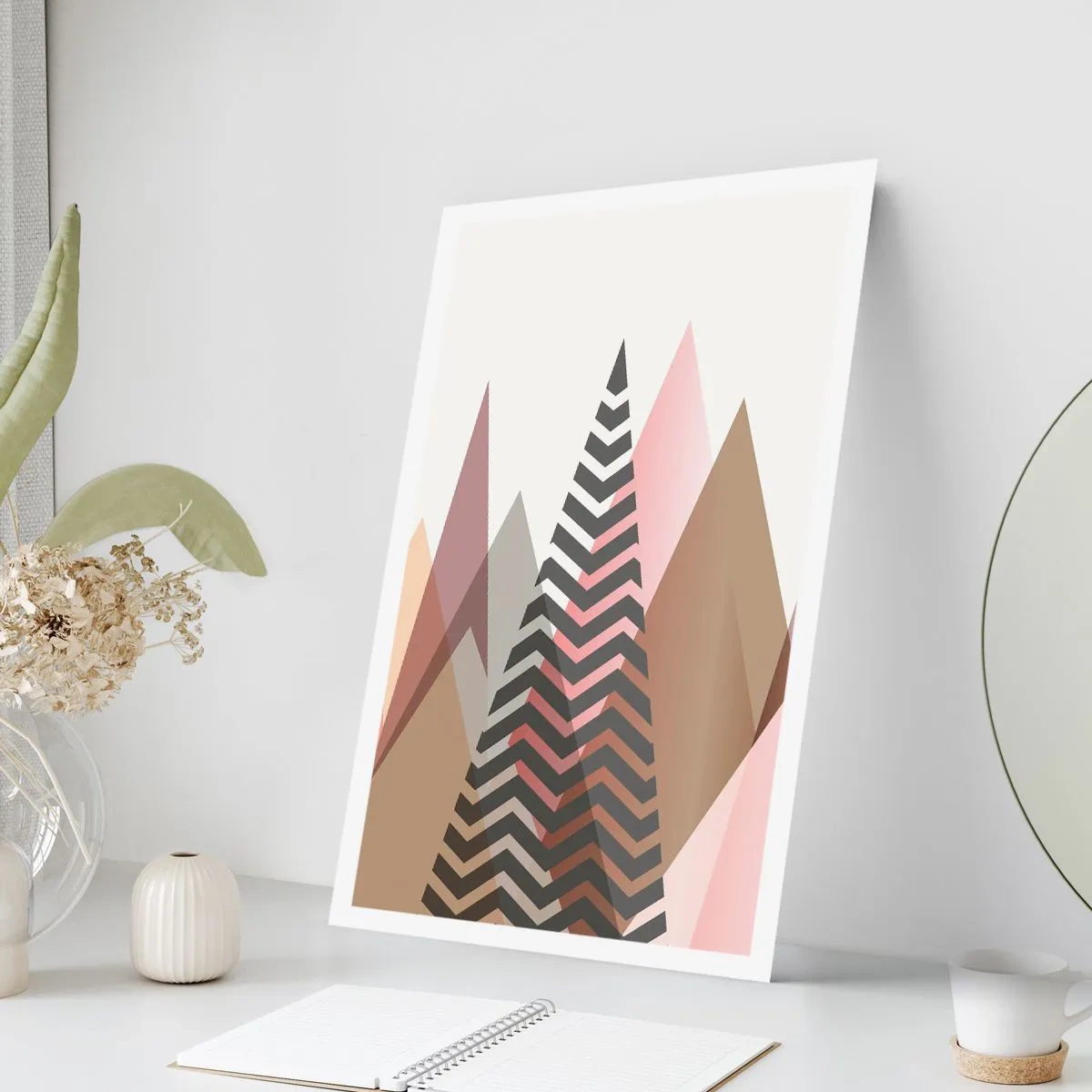 Affiche - Poster - Vue pyramidale - 40x50 cm