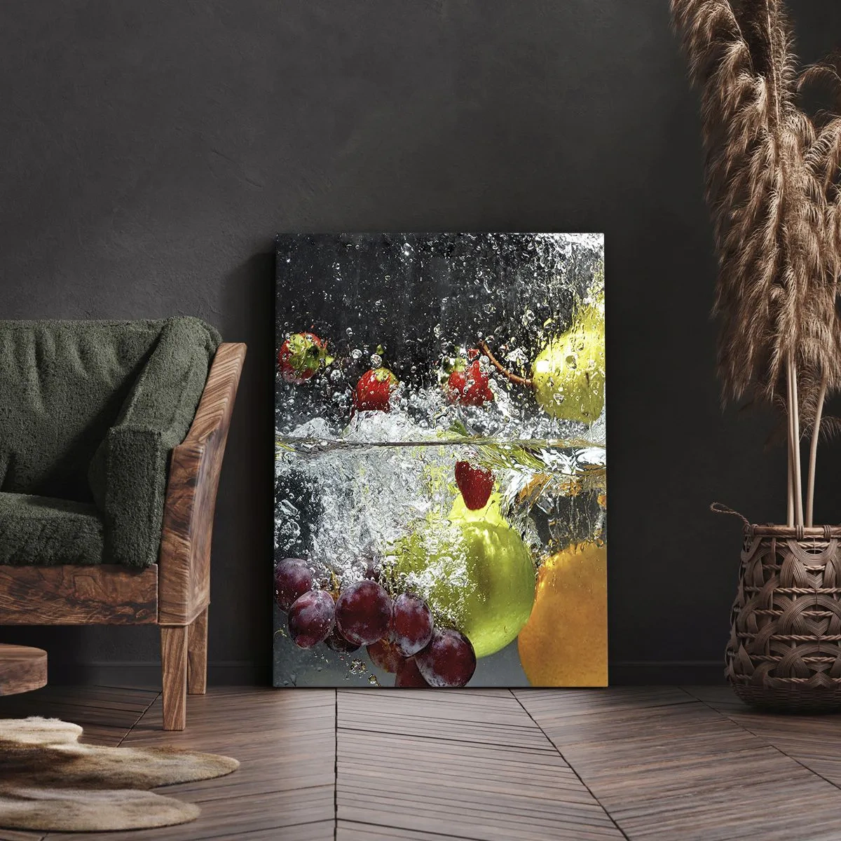 Impression sur toile - Image sur toile - Rafraîchissement fruité - 45x80 cm