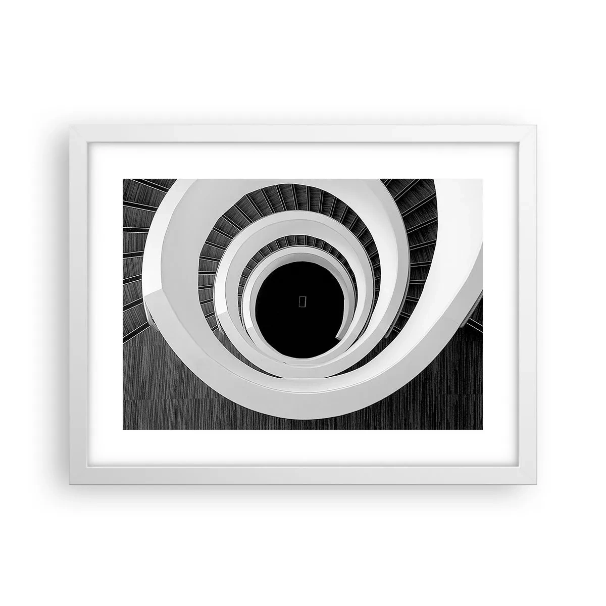 Affiche dans un cadre blanc - Poster - Les choses concrêtes - 40x30 cm