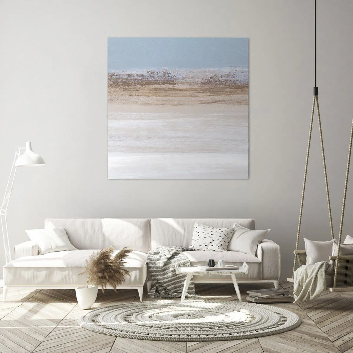Impression sur toile - Image sur toile - Paysage ambigu - 30x30 cm