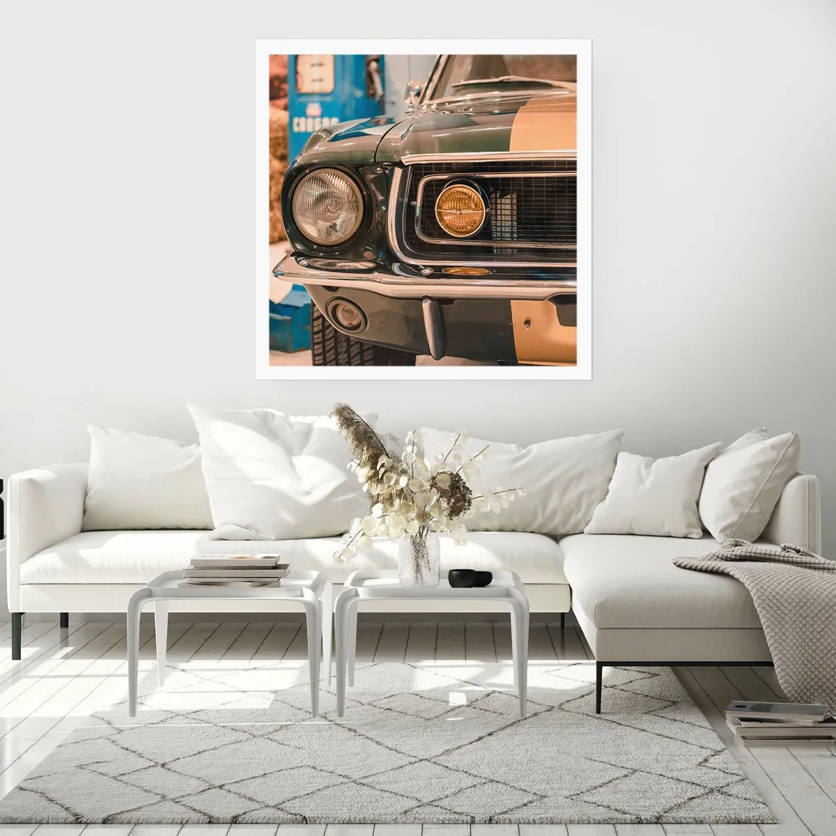 Affiche - Poster - Rencontre avec une légende - 40x40 cm