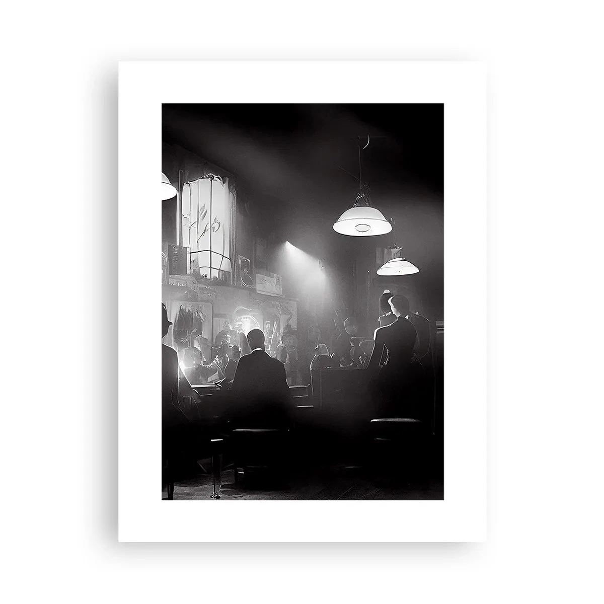 Affiche - Poster - Dans une ambiance jazz - 30x40 cm