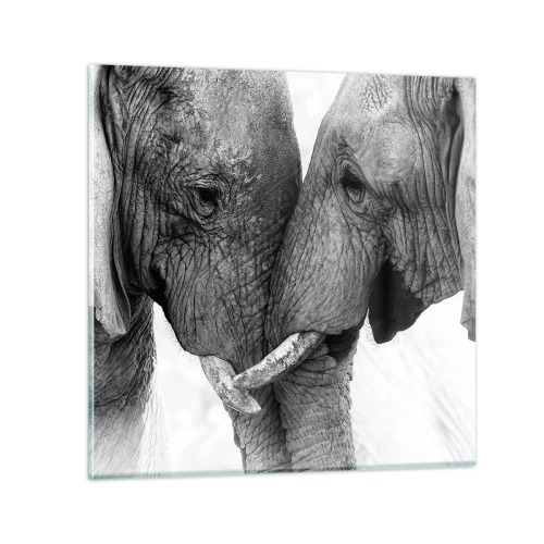 Impression sur verre - Image sur verre - Confession sincère - 50x50 cm