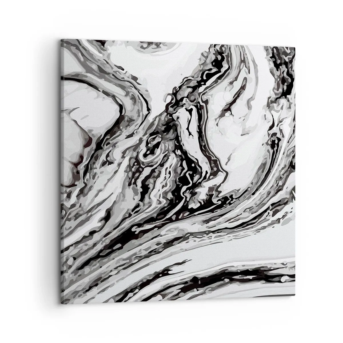 Impression sur toile - Image sur toile - Au début, c'était le chaos - 50x50 cm