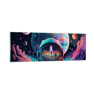 Impression sur verre - Image sur verre - Les philosophes n'en ont pas rêvé - 90x30 cm