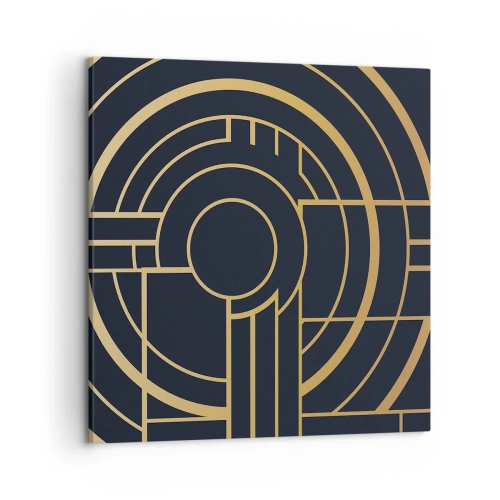 Impression sur toile - Image sur toile - Rotation des éléments - 50x50 cm