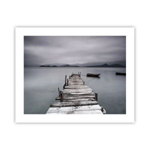 Affiche - Poster - Tu peux partir demain - 50x40 cm