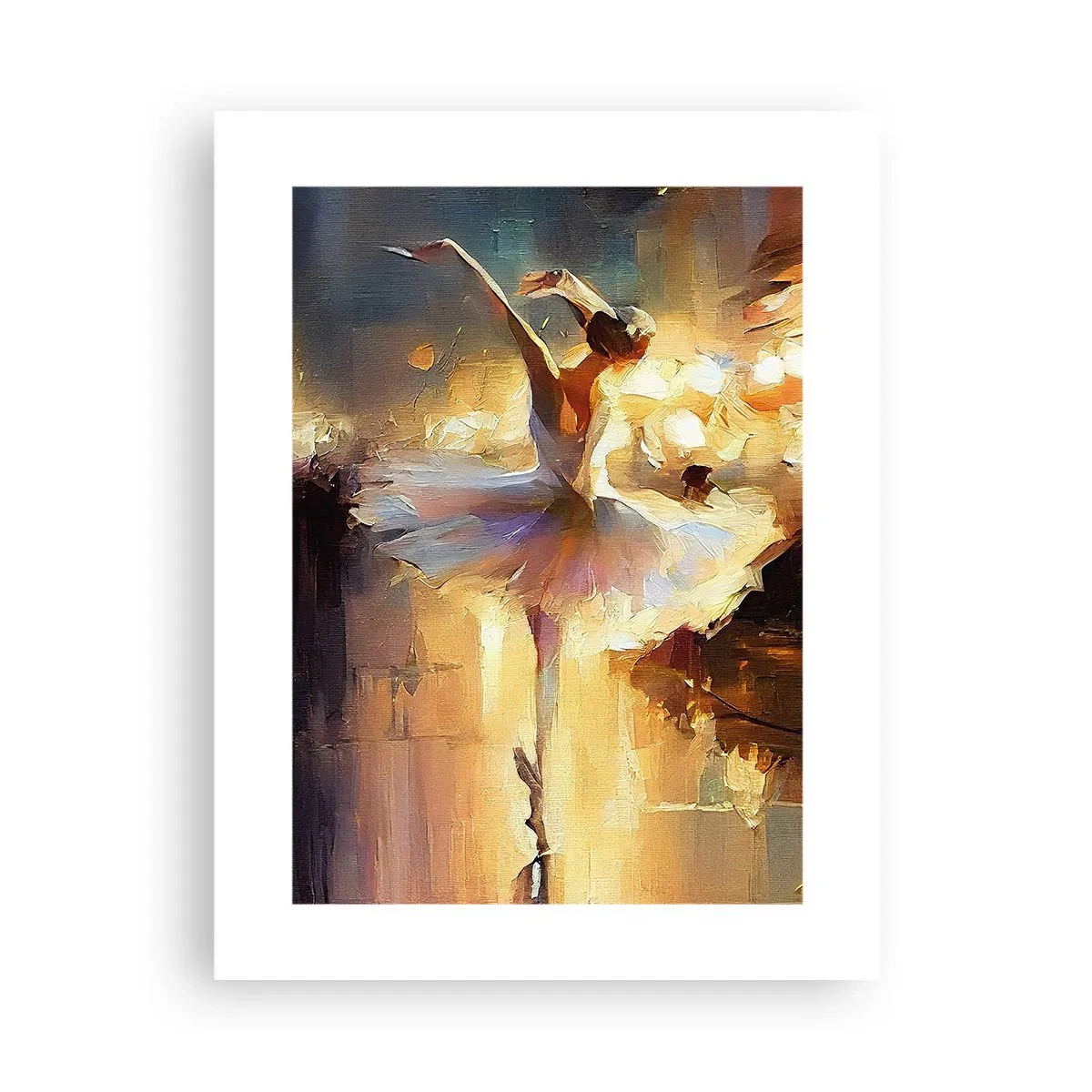 Affiche - Poster - Miracle dans la rue - 30x40 cm