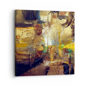 Impression sur toile - Image sur toile - Froid, tiède, chaud - 30x30 cm