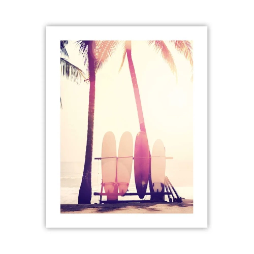 Affiche - Poster - Ca va être une journée magnifique - 40x50 cm