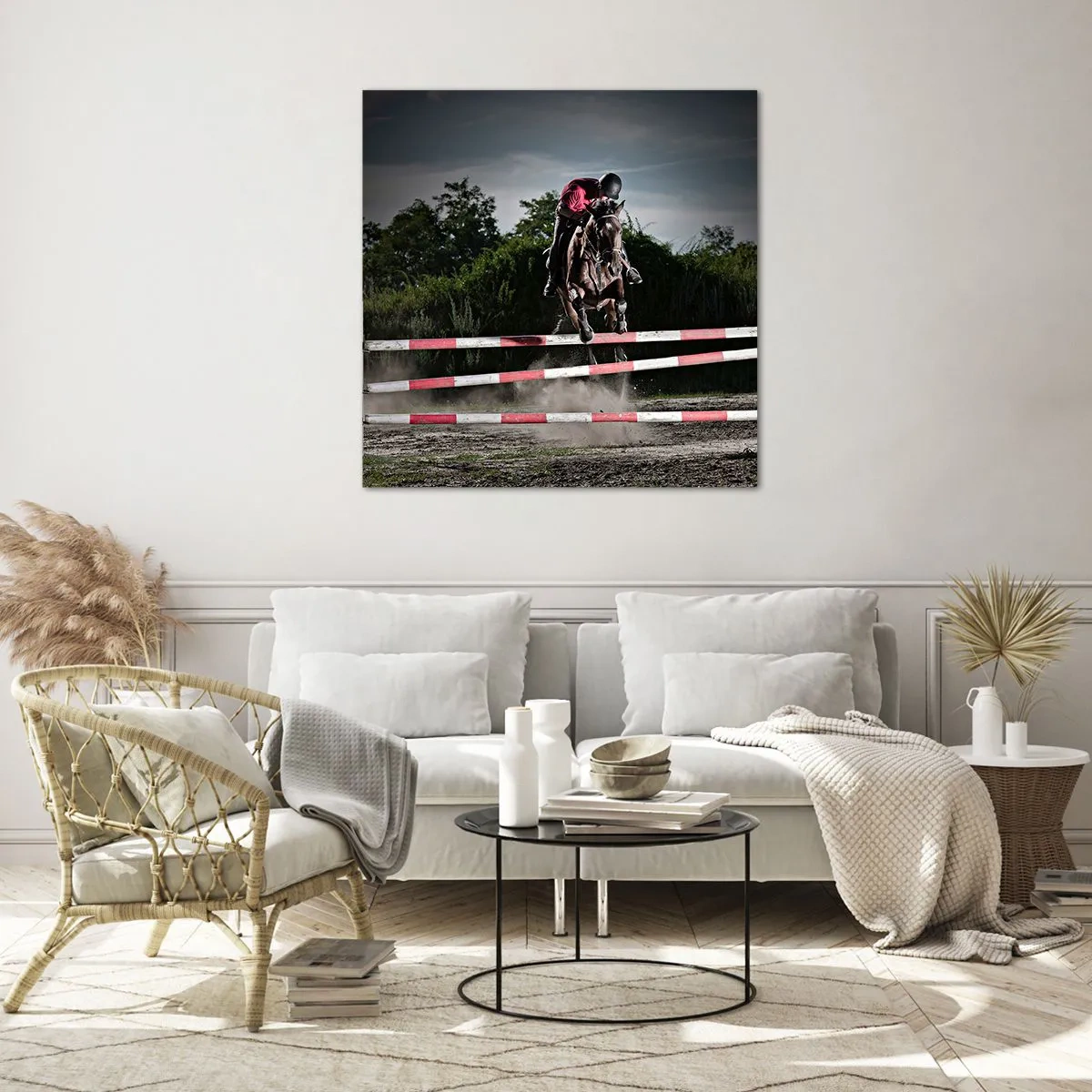 Impression sur verre - Image sur verre - Ensemble pour la victoire - 30x30 cm