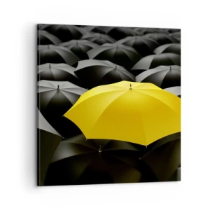 Impression sur toile - Image sur toile - Adieu chagrin - 60x60 cm