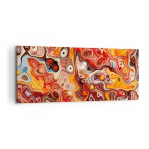 Impression sur toile - Image sur toile - Si les noix fondaient dans du miel - 100x40 cm