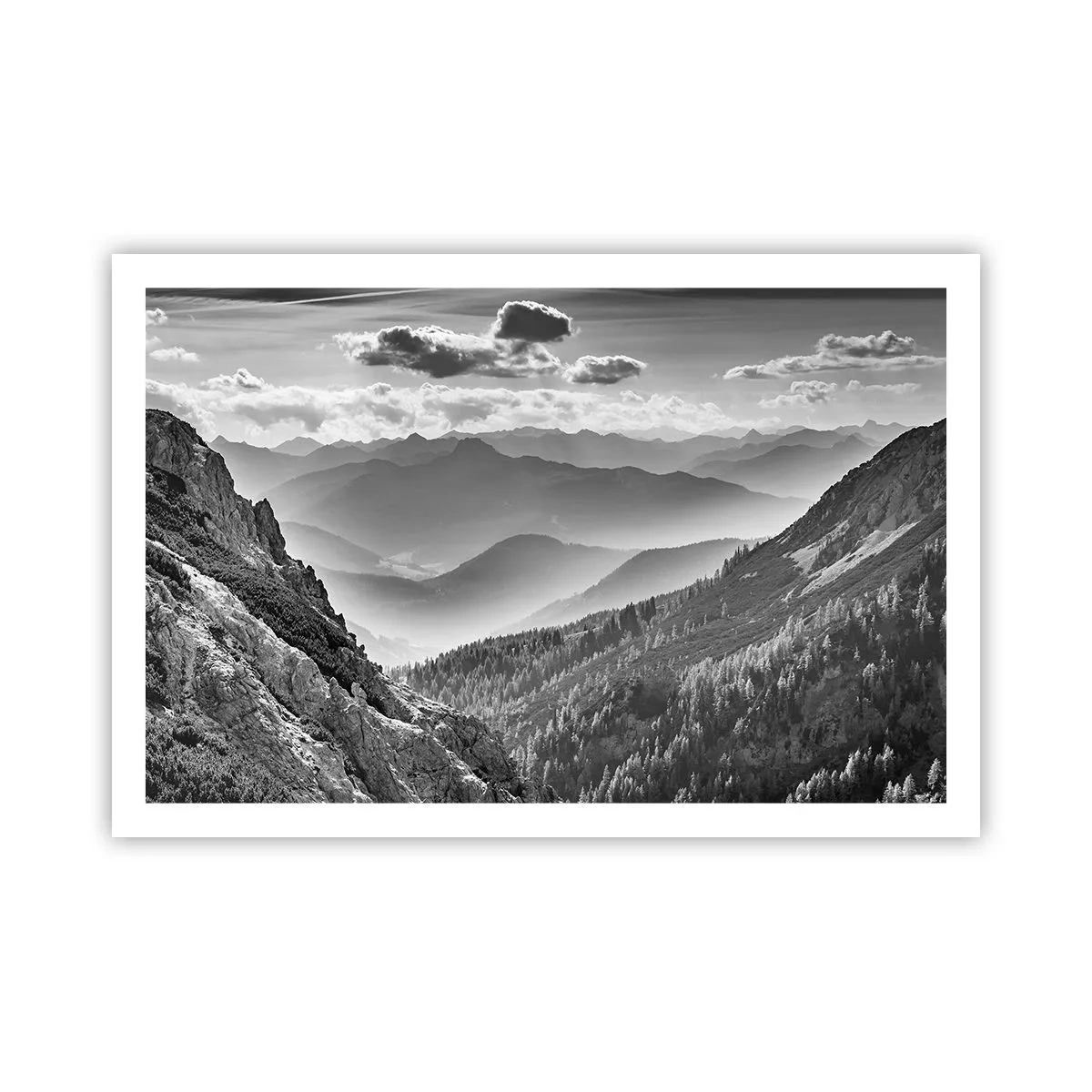 Affiche - Poster - Jusqu'à l'horizon - 91x61 cm