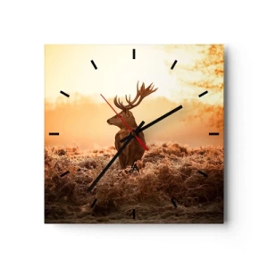 Horloge murale - Pendule murale - Seigneur du domaine - 40x40 cm