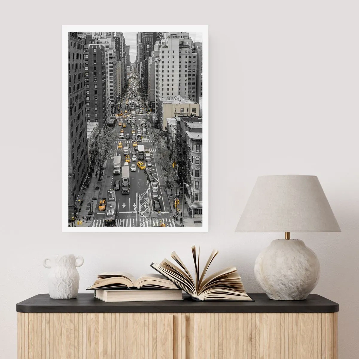 Affiche - Poster - La vie new-yorkaise - 40x50 cm