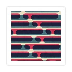 Affiche - Poster - En profondeur et sur l'avant - 50x50 cm