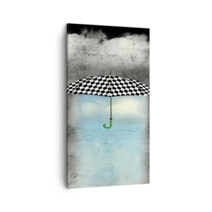 Impression sur toile - Image sur toile - Et pourtant c'est possible - 45x80 cm