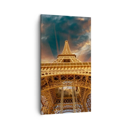 Impression sur toile - Image sur toile - Comment l'humanité a atteint le ciel - 45x80 cm