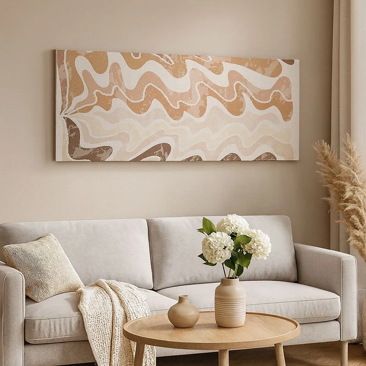 Impression sur toile - Image sur toile - Bonne énergie – bonnes émotions - 100x40 cm