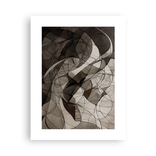 Affiche - Poster - Circulation des couleurs de la terre - 30x40 cm