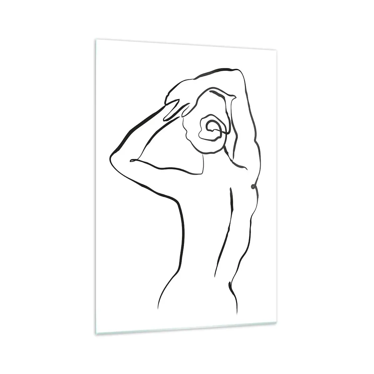 Impression sur verre - Image sur verre - Action matinale - 70x100 cm