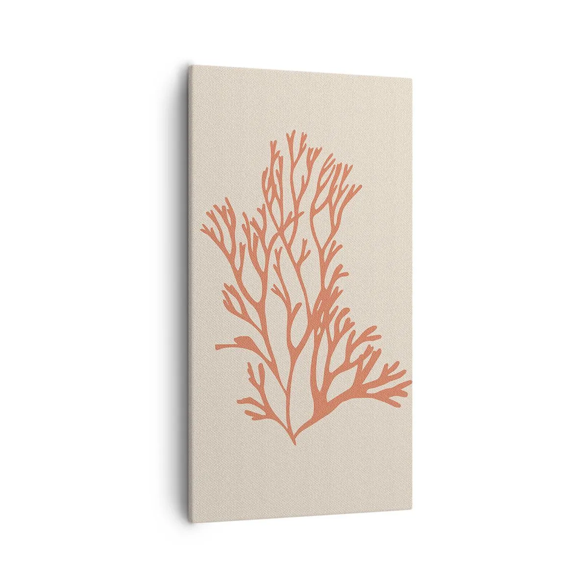 Impression sur toile - Image sur toile - Filigrane de corail - 55x100 cm