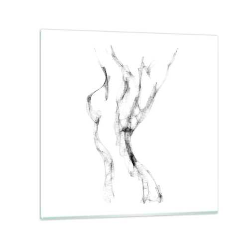 Impression sur verre - Image sur verre - Belle et forte - 30x30 cm