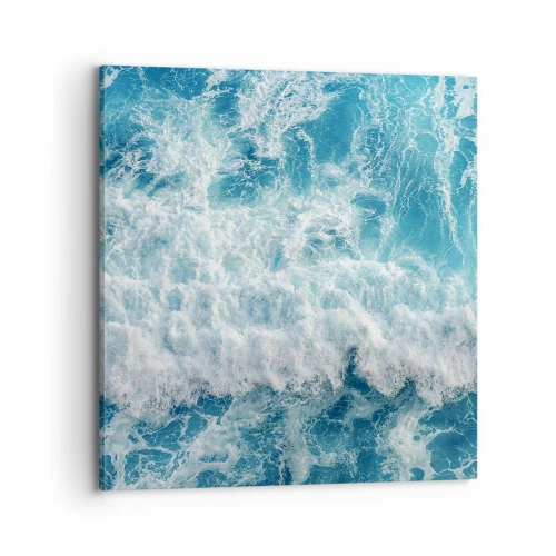 Impression sur toile - Image sur toile - Joyeusement et en sautant - 70x70 cm