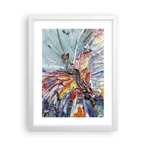 Affiche dans un cadre blanc - Poster - Peint par nature - 30x40 cm