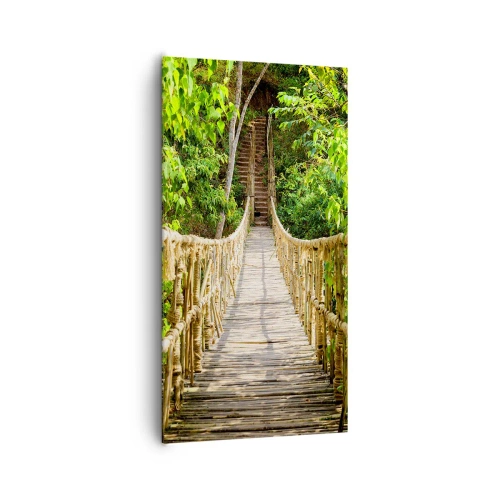 Impression sur toile - Image sur toile - Suspendu dans la nature - 65x120 cm